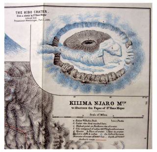   ASCENT OF KILIMANJARO SUMMIT   Kibo Crater   Color Map   Wraps 06