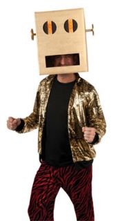 LMFAO Robot Pete Headpiece with LED Costume Accessory