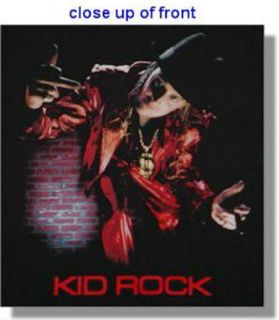 Kid Rock New LG Large Black Concert Rock Band T Shirt Tee
