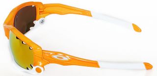 New Mens Oakley Sunglasses Jawbone Atomic Orange Fire Iridium 04 206