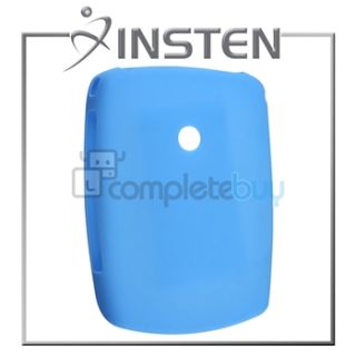 Light Blue INSTEN Silicone Rubber Case Cover Skin Gel Soft for