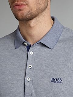 Hugo Boss Fino striped polo shirt Navy   