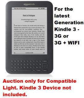 Flexi LED Reading Light for  Kindle 3 eBook Book