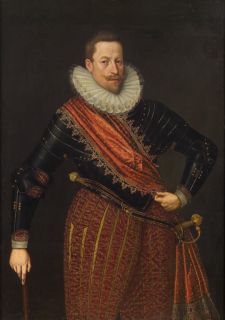 1616 Emperor Matthias II EXTREMLY RARE Silver ½ Thaler Coin RRR