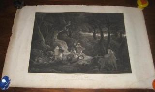 1797 Boydell Shakespeare Gallery King Henry IV Etching