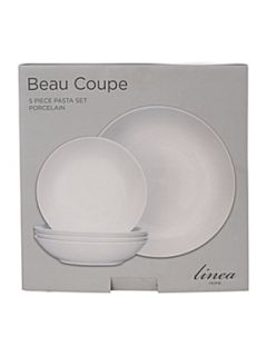 Linea Beau coupe 5 piece pasta set   