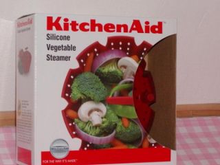 kitchenaid silicone vegetable steamer silicone basket fits 2 and 3