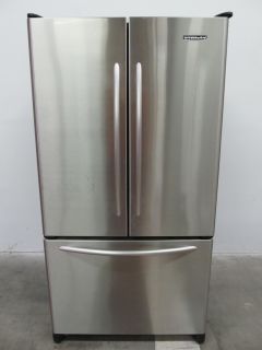 KitchenAid 36 inch Stainless Steel French Door Trio Refrigerator