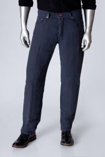795 KITON Chino Pants 32 Linen Straight Fit Jeantrouser New Slate