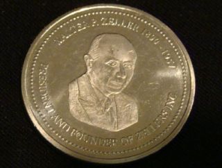 Kitchener Oktoberfest $2 Trade Coin 2000 Walter F Zeller Founder of