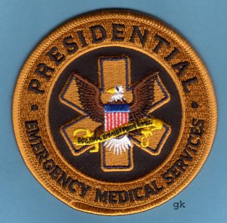 Presidential Emergency Medical Services Patch EMS EMT