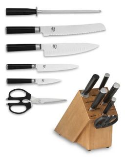 Shun Classic 7 Piece Knife Block Set New