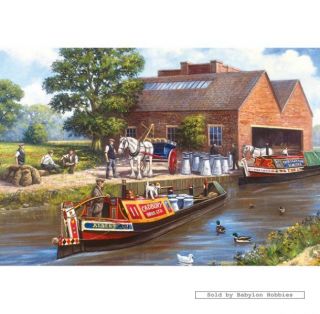 picture 1 of Gibsons 500 pieces jigsaw puzzle: Waterside Delivery