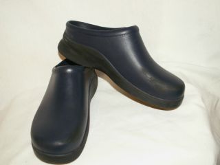 Genuine Klogs USA Polyurethane Navy Blue Clogs Shoes Sz 9