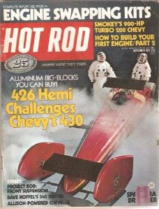 September 1972 Hot Rod Breedloves New Rocket Woods Allison Powered