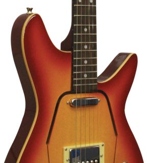 New Kona Trill Cherry Sunbrst Electric Guitar w HS Case