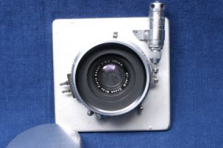 Kodak Ektar Wide Field 100mm F 6 3 4x5 Large Format Lens w Board Front