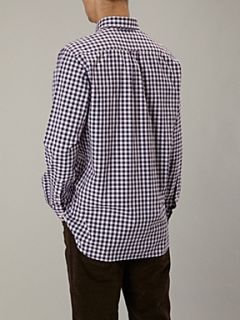 Gant Long sleeve regular fit bold gingham shirt Purple   