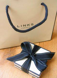 Supplied in full LINKS OF LONDON PACKAGING  Bag, Ribbon & Charm Gift