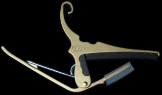 Kyser Quick Change 6 String Guitar Capo Gold