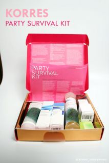 Korres Party Survival Kit Expires 01 2013 24 HR Cream Eye Cream More $