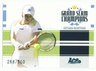 Svetlana Kuznetsova Grand Slam Champions 268 500 Ace