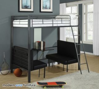 Coaster 460264 Twin Twin Convertible Loft Bed New