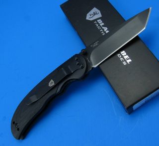 Browning Black Label Flash G10 Linerlock Folding Tanto Point Blade