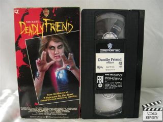 Deadly Friend VHS Matthew Laborteaux Kristy Swanson 085391160137