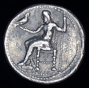 Silver Tetradrachm of Phillip III Arrhidaeus, dating to 323 317 BC