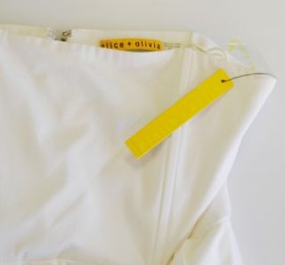 Peplum Dress 6 S UK 10 NWT $368 White Seen on Revenge + Kylie Jenner