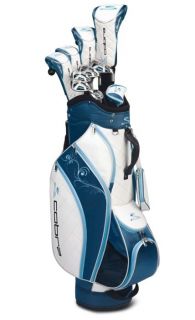 New Cobra Golf Ladies Sapphire Complete Set with Bag Blue
