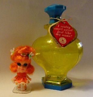 Vtg Little Liddle Kiddle Doll Orange Blossom Kologne Mattel 1960s w