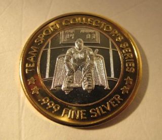 999 Silver Collectors Tokens Form Lady Luck Casino Set of 3