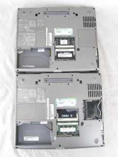 Latitude D600 14 Pentium M 1.60GHz 1.80GHz 256MB Laptops Powered ON