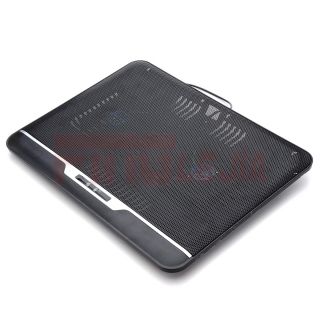 New Low Noise USB Laptop Notebook Cooling Cooler Pad Fan B