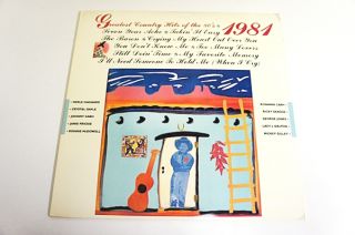 Greatest Country Hits of The 80s 1981 LP Record