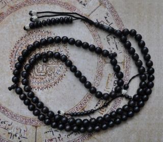 Large Prayer Beads Ebony Worry Beads Islamic Tasbih