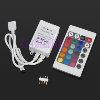 Control For SMD5050 3528 RGB LED Strip Light 12v +Free connector LD44