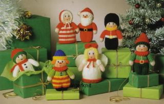 Knitting Pattern Christmas Crib Nativity Scene Booklet