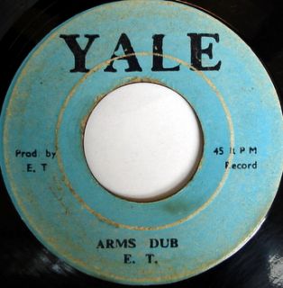 LARRY & ALVIN / E. T. Your Arms / Arms Dub (reggae vinyl 45)