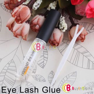 Double Eyelid False Eyelashes Eye Lash Glue Black Beauty A 3
