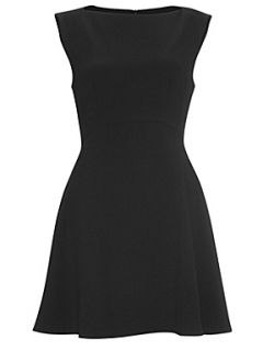 French Connection Feather ruth classics dress Black   House of Fraser