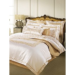Avedon bed linen in ivory   