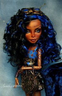 Monster High Doll Steampunk Repaint Repaint by Laurie Leigh