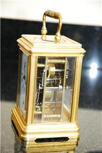 Antique French Le Roy Fils Palais Royal Alarm Gorge Carriage Clock