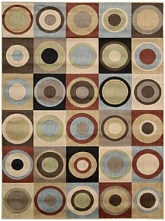 Mondrian circle rugs   