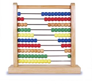 Melissa and Doug Learn to Count Abacus Montessori Toy