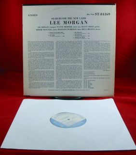 Lee Morgan Search for New Land LP Blue Note New York RVG Orig 84169