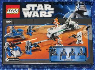 7914 Lego Star Wars The Clone Wars Mandalorian Battle Pack New Play